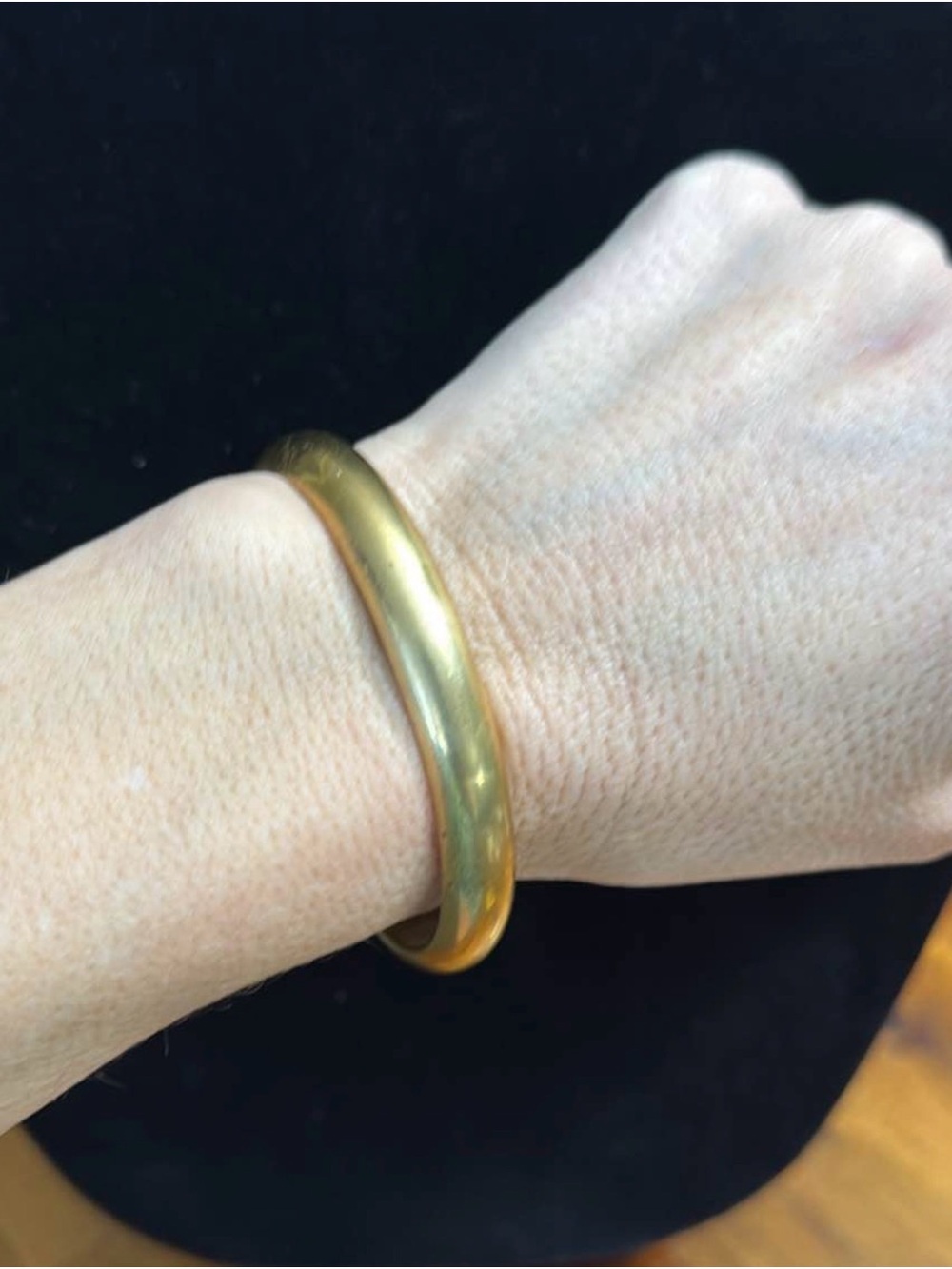 Robert “Bob” Ayre Solid Brass Cuff Hand Wrought Bracelet